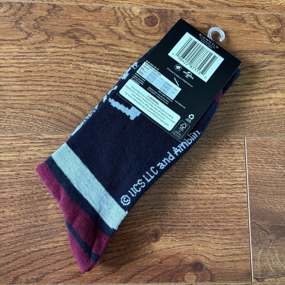 E.T. Bike moon crew socks